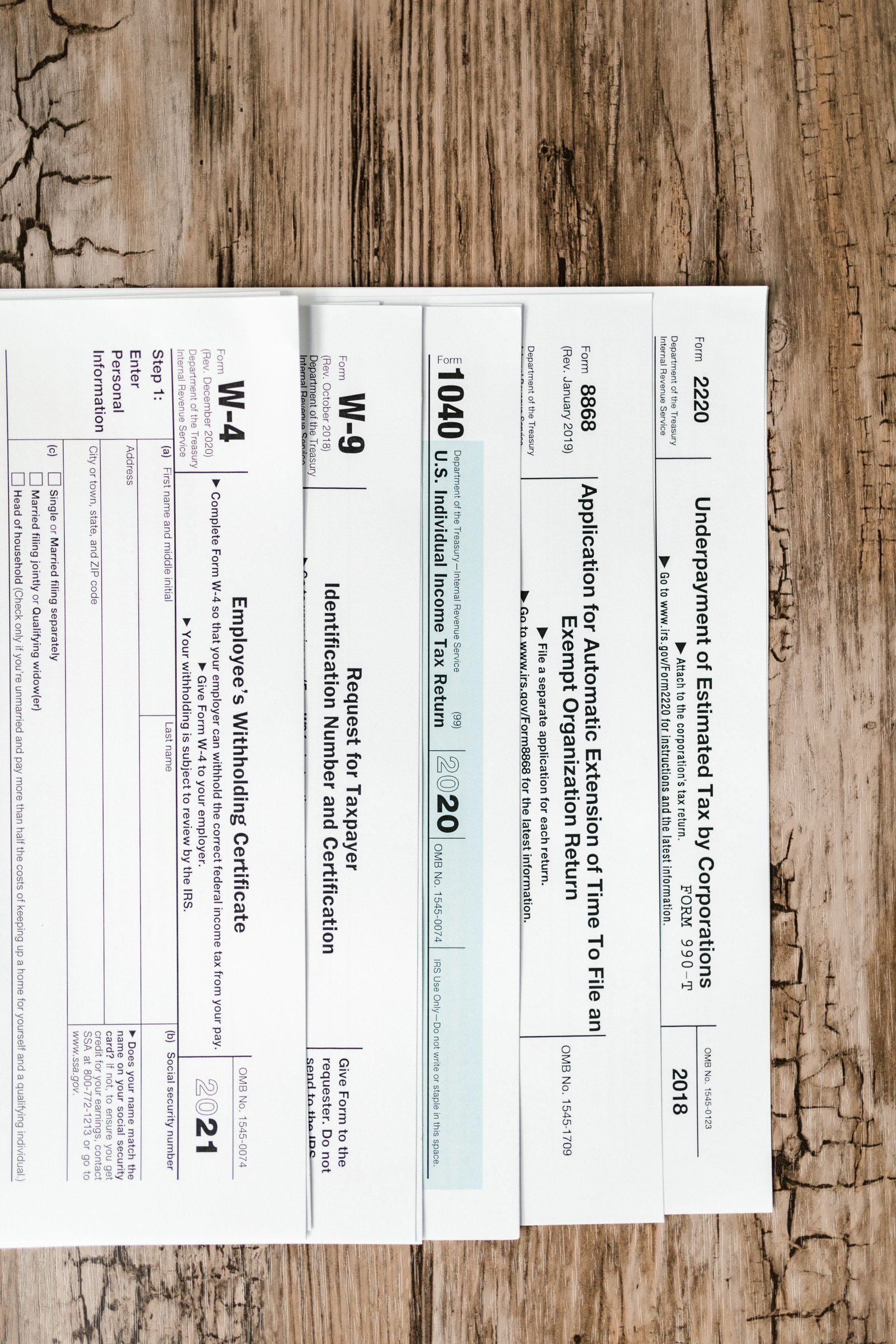Year-end tax package